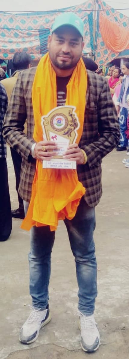 Adarsh ??Social Welfare Society Punjab Block President Harpreet Singh Ji was jointly felicitated by Adarsh ??Social Welfare Society and villagers in Maula Wahidpur.